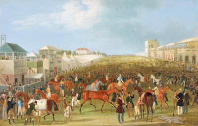 Epsom Races：The Race Over 作： James Pollard